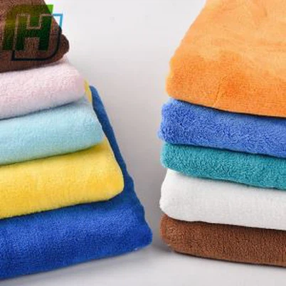 Coral Sherpa Fleece Fabric