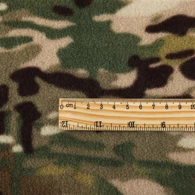 Armádně potištěná tkanina Polar Fleece